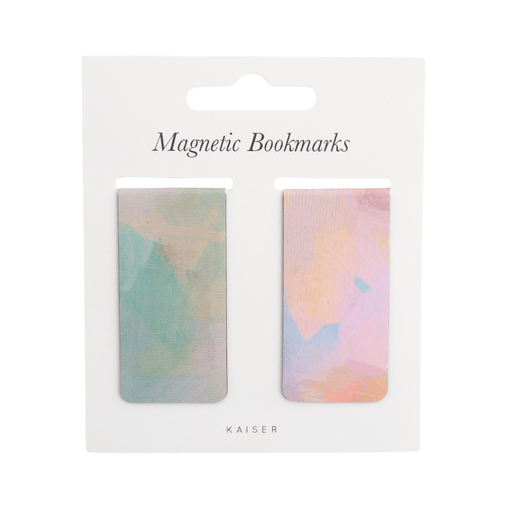 Magnetic Bookmark - Pastel Abstract